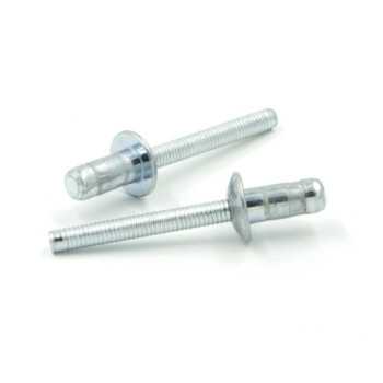Rivetti a strappo H-LOCK Acciaio/Acciaio Testa Tonda 4.8x14.0mm - Box da 250 pezzi
