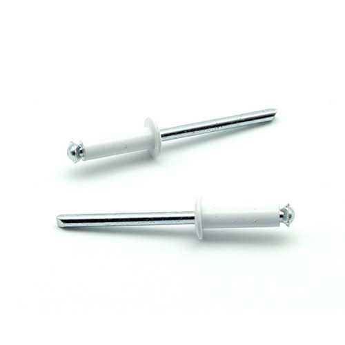 Rivetti a strappo RISTAR A FIORE Alluminio/Acciaio Testa Tonda Verniciato RAL 9003 4.0x12.0mm