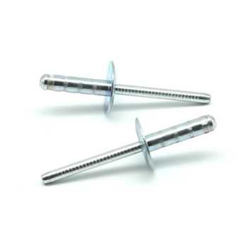 Rivetti a strappo MULTIGRIP Alluminio/Acciaio Testa Larga 12mm 4.8x17.0mm