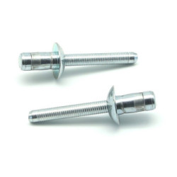 Rivetti a strappo H-LOCK Acciaio/Acciaio Testa Tonda 7.8x28.0mm