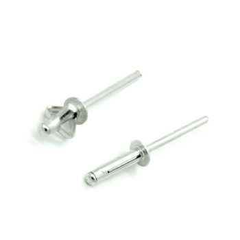 Rivetti a strappo TREBULB Alluminio/Alluminio Testa Larga 14mm 4.8x20