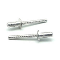 Rivetti a strappo H-LOCK Alluminio/Alluminio Testa Tonda 6.4x9.0mm