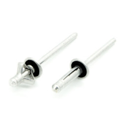 Rivetti a strappo TREBULB PLUS Alluminio/Alluminio Testa Tonda 4.0x25.1mm