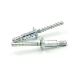 Rivetti a strappo TWIN-LOCK Acciaio/Acciaio Testa Tonda 6.4x23.7mm