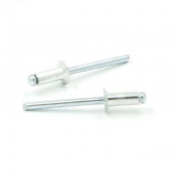 Rivetti a strappo STANDARD Alluminio/Acciaio Testa Svasata 4.8x8.0mm ISO15978 - Box da 500 pezzi