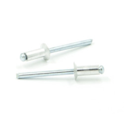 Rivetti a strappo STANDARD Alluminio/Acciaio Testa Svasata 5.0x16.0mm ISO15978 - Box da 500 pezzi
