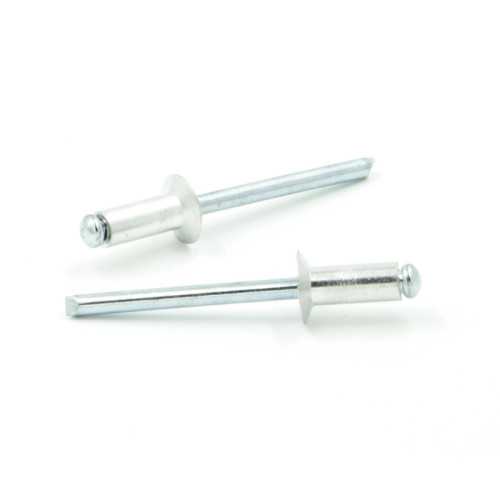 Rivetti a strappo STANDARD Alluminio/Acciaio Testa Svasata 5.0x25.0mm ISO15978 - Box da 250 pezzi