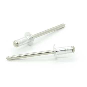 Rivetti a strappo MULTIGRIP Alluminio/Inox A2 Testa Tonda 4.8x15.1mm - Box da 500 pezzi