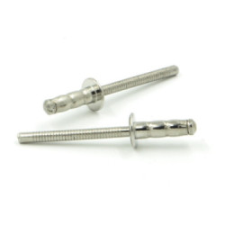 Rivetti a strappo MULTIGRIP Inox A2/Inox A2 Testa Tonda 3.2x8.0mm - Box da 1000 pezzi
