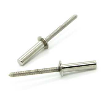Rivetti a strappo TENUTA STAGNA Inox A2/Inox A2 Testa Tonda 4.8x8.0mm ISO16585 - Box da 500 pezzi