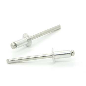 Rivetti a strappo STANDARD Alluminio/Inox A2 Testa Tonda 3.0x6.0mm - Box da 1000 pezzi