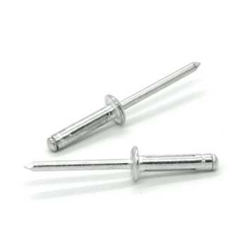 Rivetti a strappo TREBULB Alluminio/Alluminio Testa Tonda 4.0x13.6mm - Box da 500 pezzi
