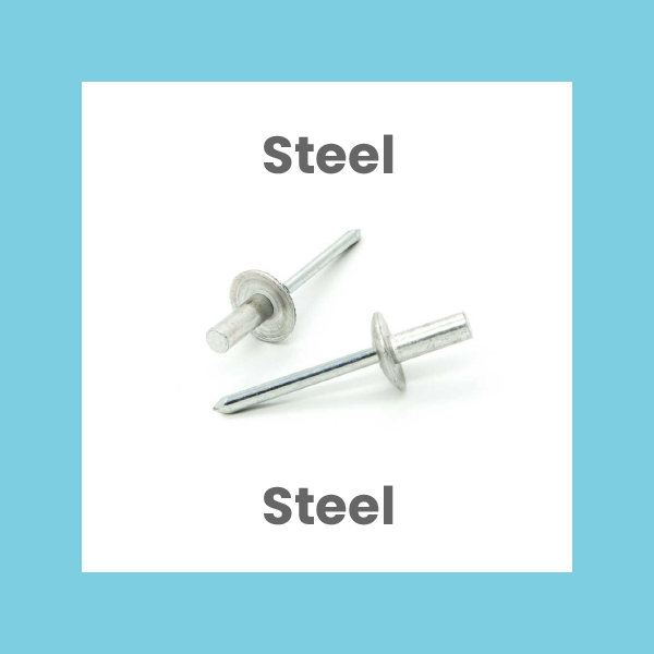 Sealed blind rivets